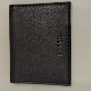 FOSSIL Card Wallet Genuine Leather